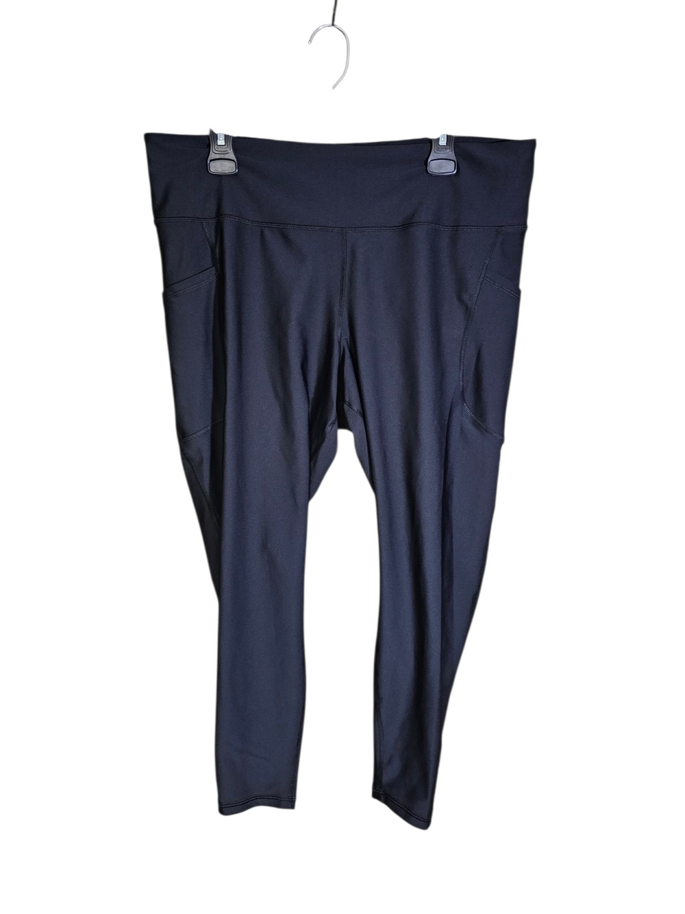 Old Navy Black High-Rise Leggings with Side Pockets